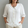 Sophia | Camicia Casual Tinta Unita