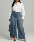 Pantaloni in Denim a Portafoglio Audrey