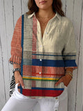 Camicetta Catherine – Patchwork a Righe