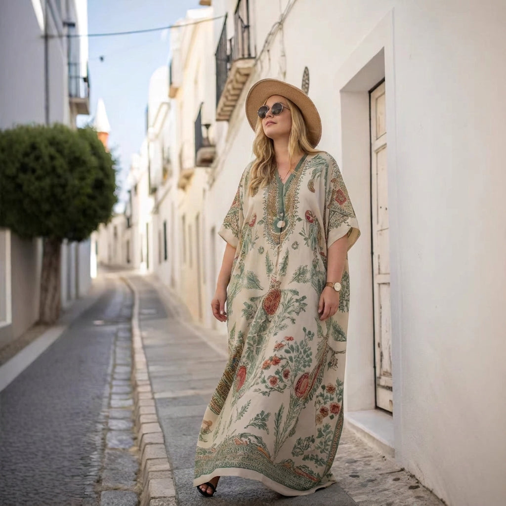 Sienna | Abito Lungo Boho Fluido