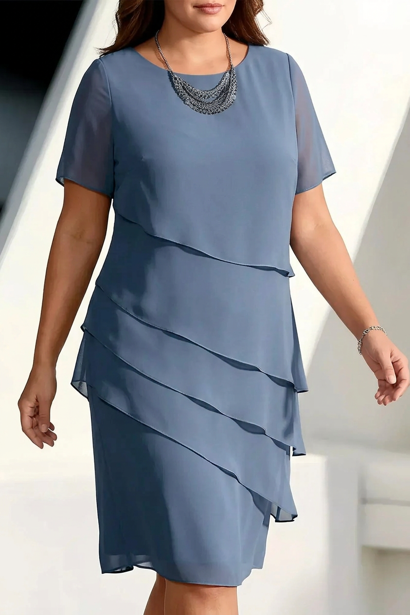 Linda | Abito Comodo ed Elegante con Volant