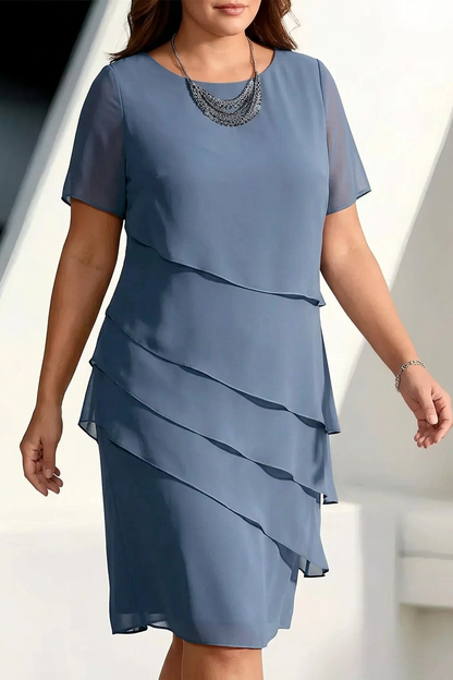 Linda | Abito Comodo ed Elegante con Volant