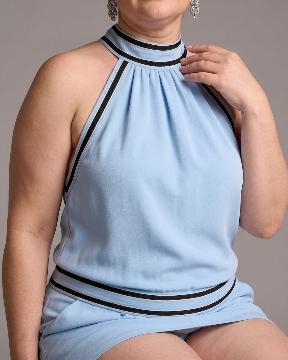 Tuta con Scollo all'Americana Zephyrine