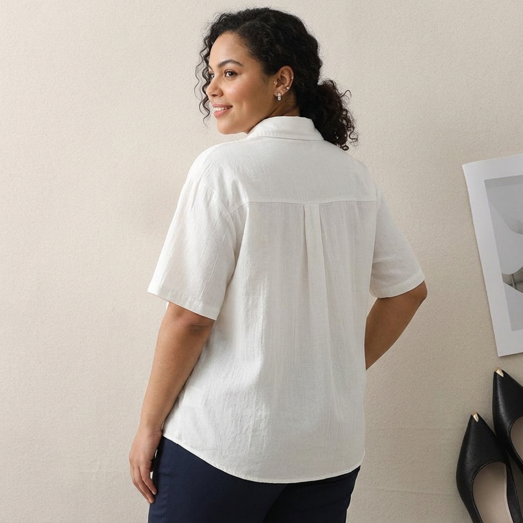 Camicia di Cotone Sienna