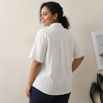 Camicia di Cotone Sienna