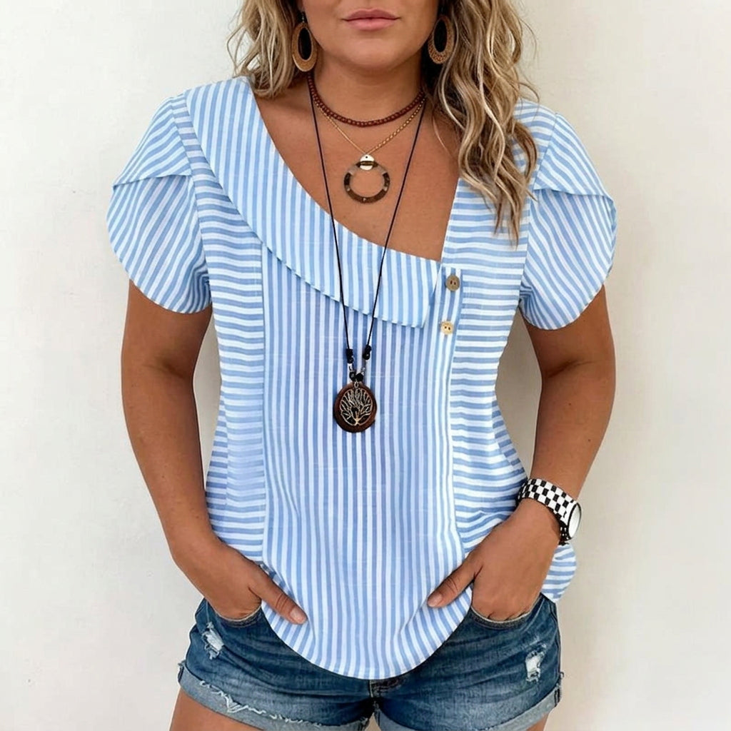 Susaine | Camicetta Casual a Righe
