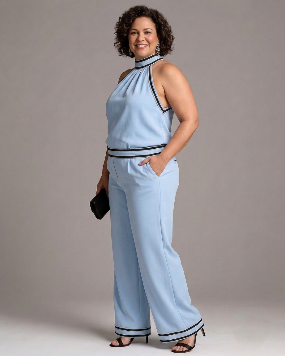 Tuta con Scollo all'Americana Zephyrine