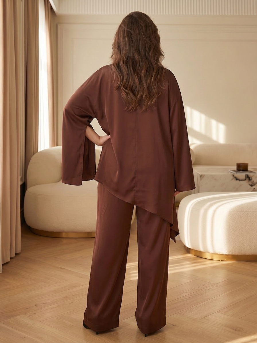 Selah | Completo Tunica Fluida e Pantalone Ampio