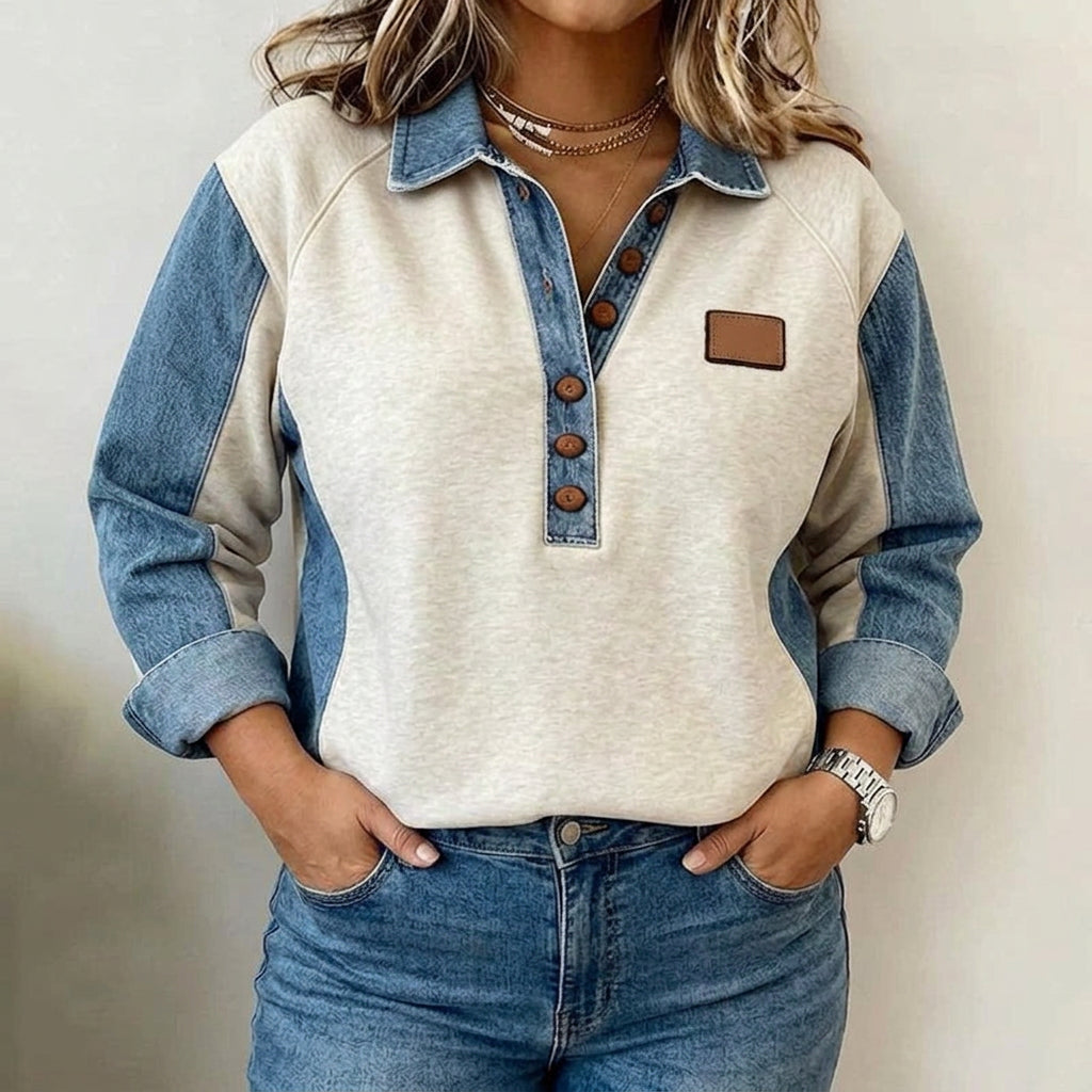 Ava | Felpa Vintage Casual