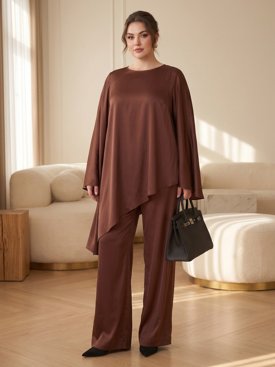 Selah | Completo Tunica Fluida e Pantalone Ampio