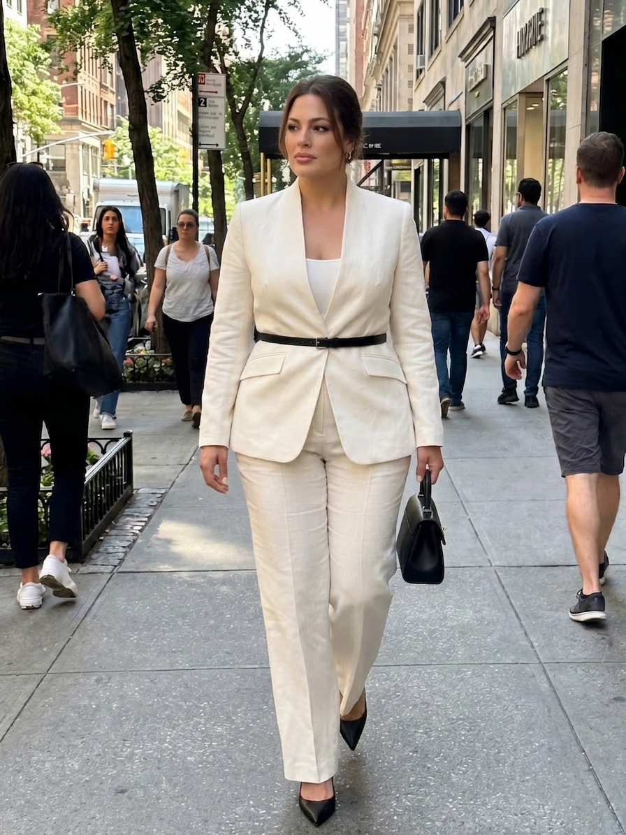 Delta | Tailleur Strutturato con Collo alla Coreana