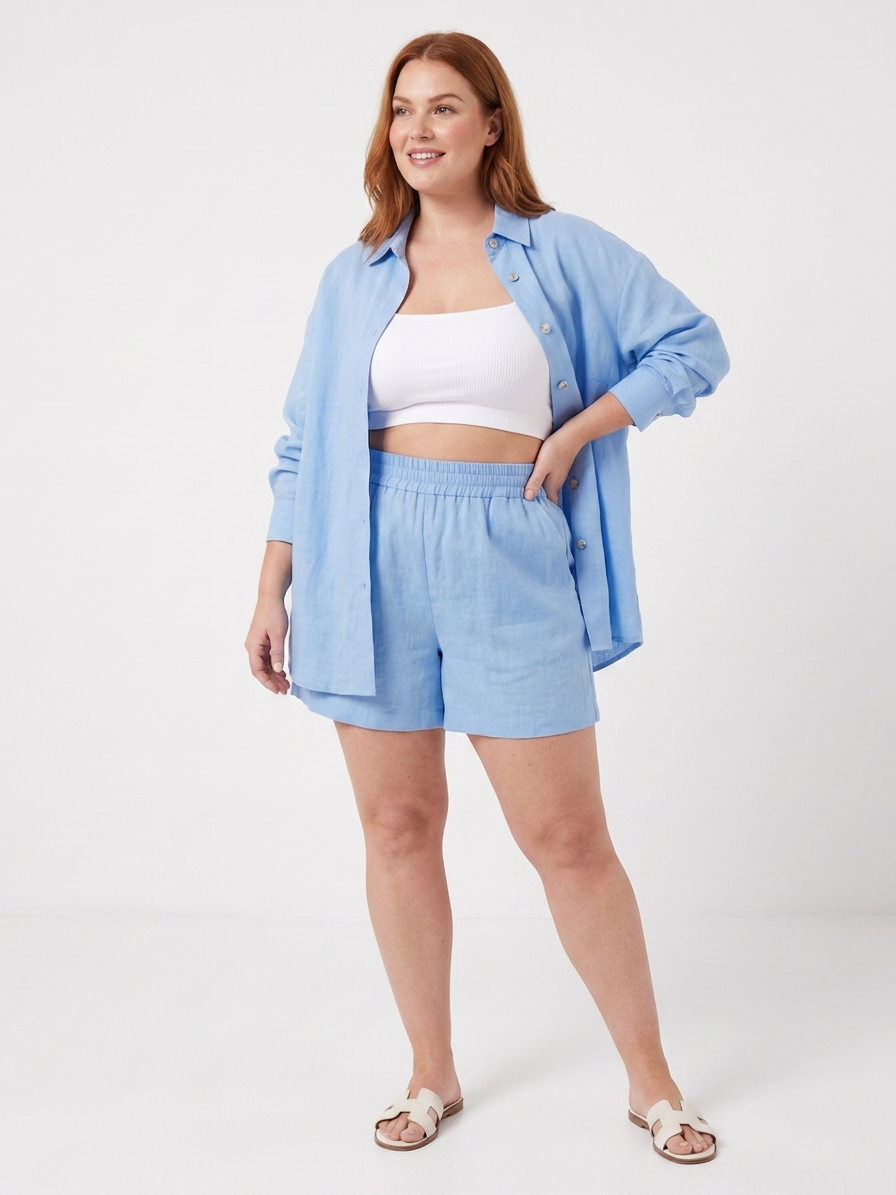 Philomena | Completo Canotta Crop e Pantalone Largo