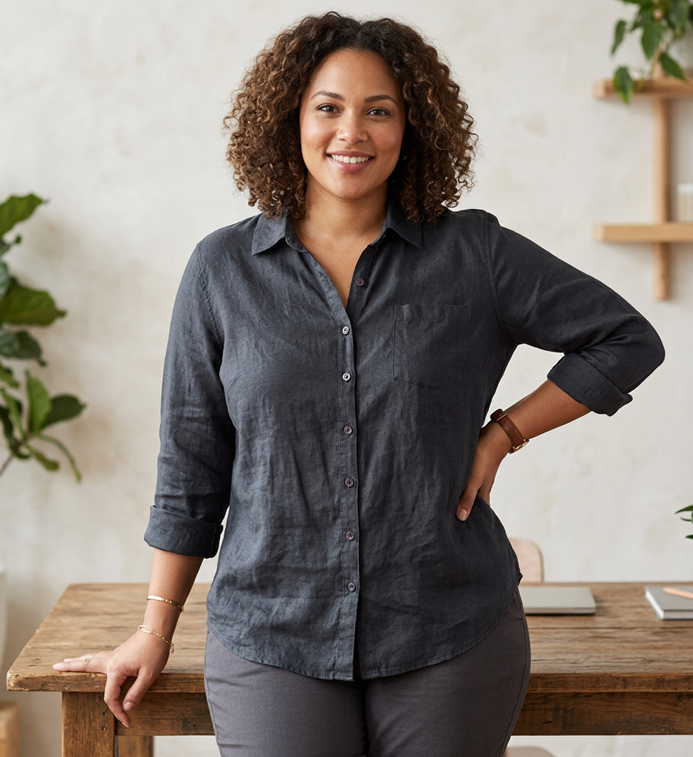 Camicia di Cotone Isabella
