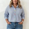 Elizabeth | Camicia Casual a Righe