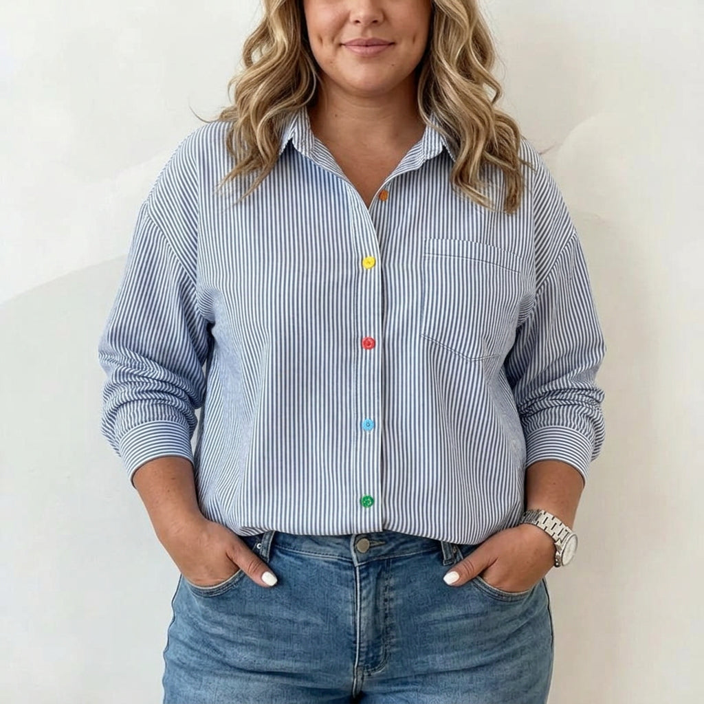 Elizabeth | Camicia Casual a Righe