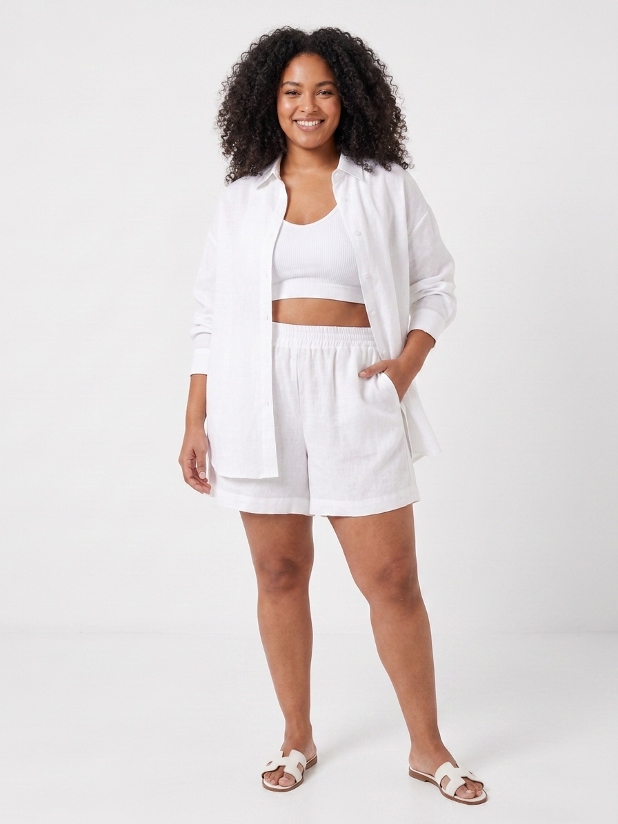Philomena | Completo Canotta Crop e Pantalone Largo