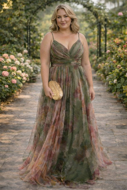 Giselle | Abito Lungo Floreale