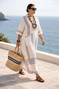 Camille | Abito Lungo Coastal con Colletto