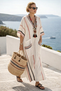 Zahara | Abito Lungo Boho Coastal Caldo