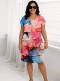 Caroline | Abito Comodo ed Elegante con Volant