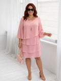 Catherine | Abito Comodo Elegante con Volant