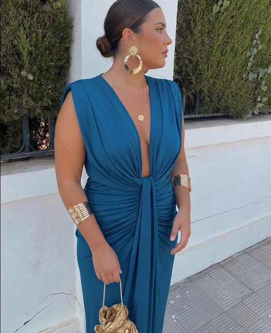 Lily | Abito Elegante Plissettato