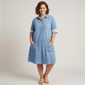 Abito in Denim Valorizzante Brittany
