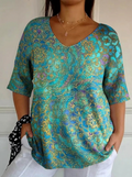 Fabiola | Top in Maglia Arte Retro