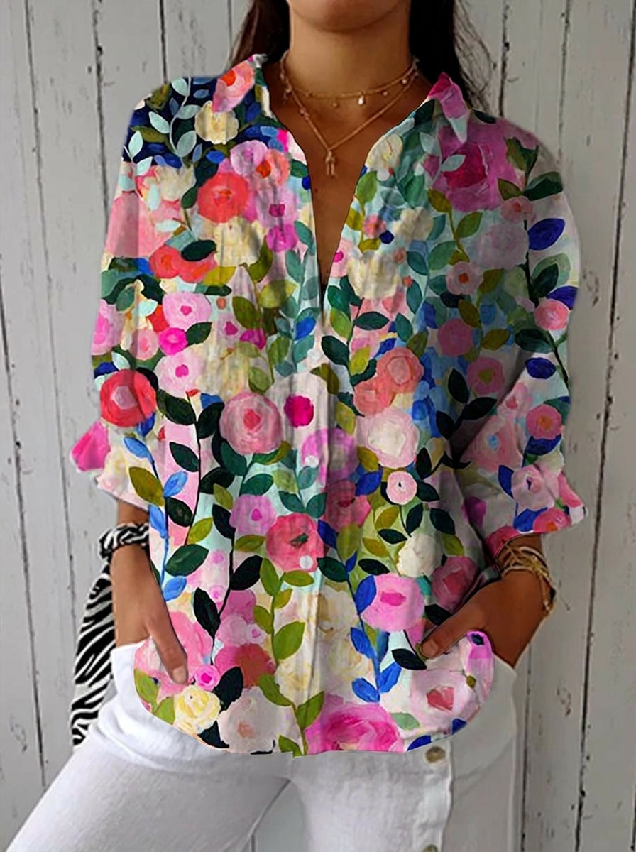 Camicetta Frances – Stampa Floreale