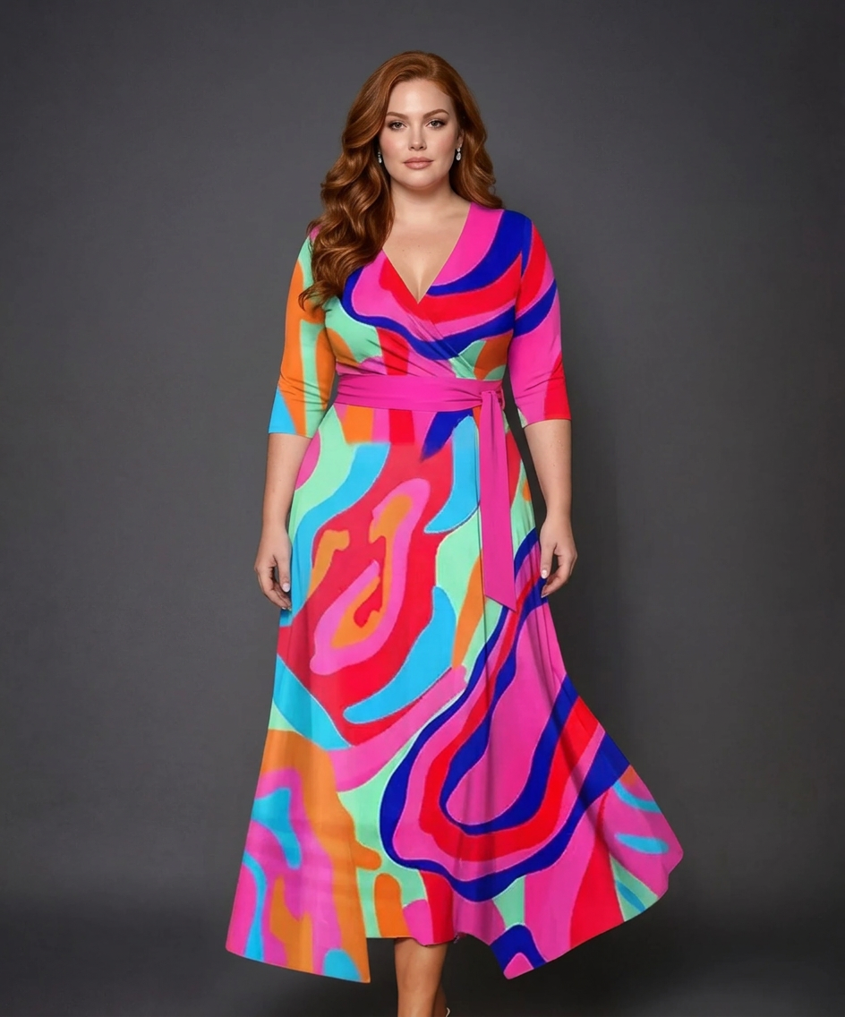 Ysa | Abito Chic con Stampa Floreale