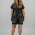 Salopette Corta Stile Denim Joan