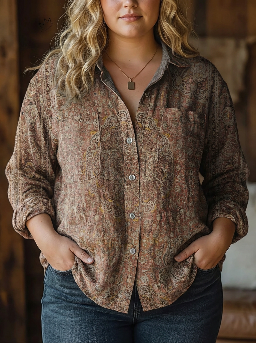 Camicia Vintage di Cotone Rachel