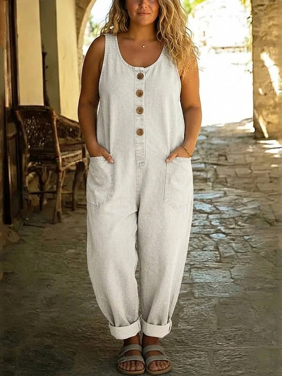 Salopette in Denim Vintage Ruth