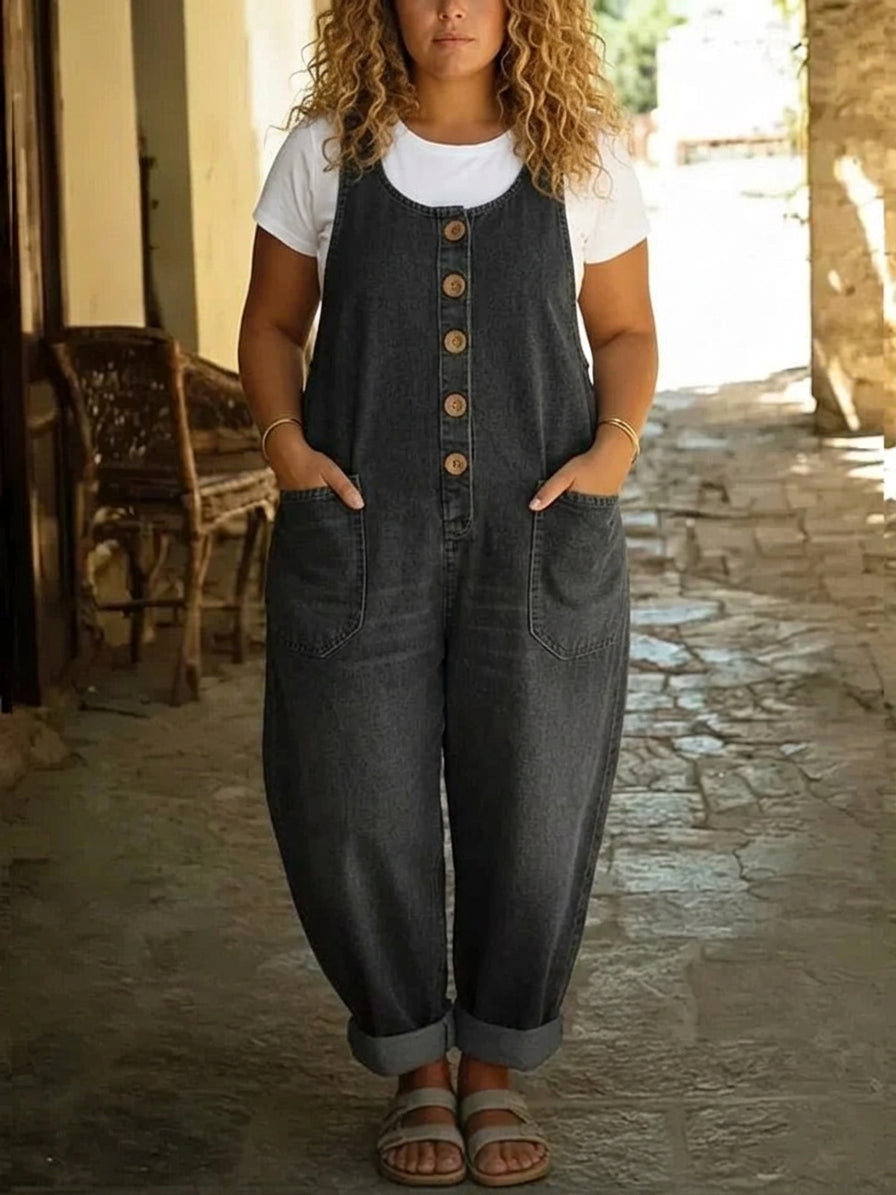 Salopette in Denim Vintage Ruth