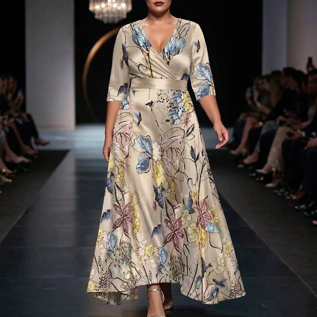 Ysa | Abito Chic con Stampa Floreale